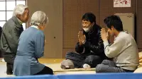 Akihito in Fukushima