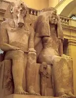 Amenhotep III and Queen Tiy