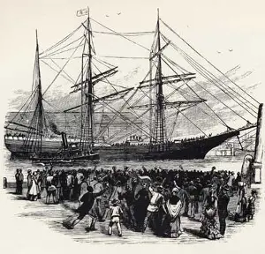 American Colonization Society ship