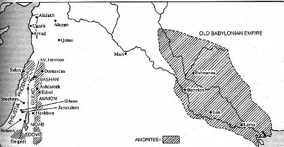 Amorites map