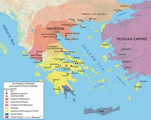 Ancient Macedon 336 B.C.