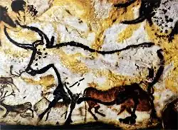 Aurochs cave painting