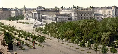 Austrian Parliament 1900