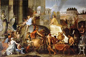 Alexander conquers Babylon