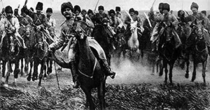 Brusilov Offensive cavalry charge