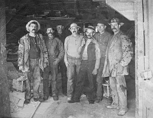 Comstock Lode miners