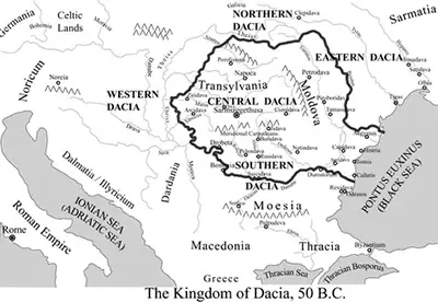Dacia map