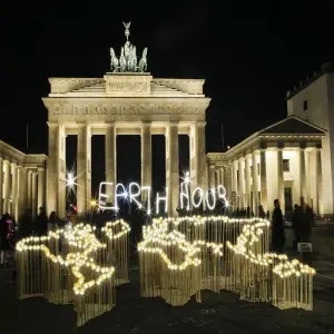 Earth Hour 2019 Brandenburg Gate