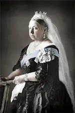 Queen Victoria in mourning