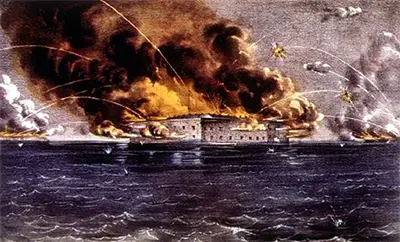 Firing on Fort Sumter