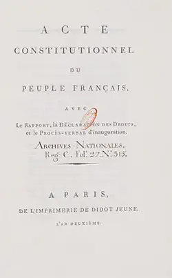 Constitution of 1793