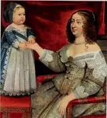 Louis XIV and mother