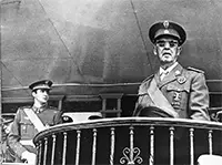 Francisco Franco and Juan Carlos