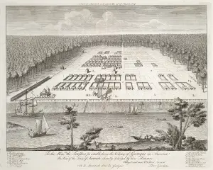 Savannah in 1734