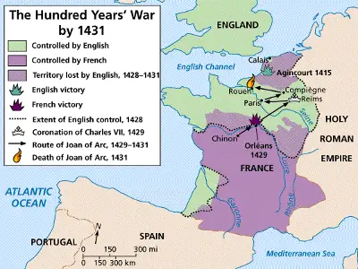 Hundred Years War in 1431