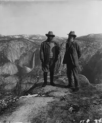 John Muir and Teddy Roosevelt