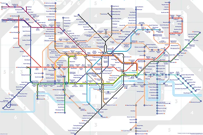London Underground Tube Map