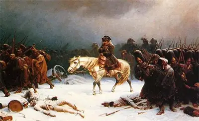 Napoleon retreat from Moscow