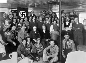 Nazi Party meeting 1930
