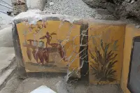 Pompeii snack bar wall