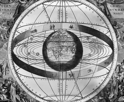 Ptolemy's view of the Universe