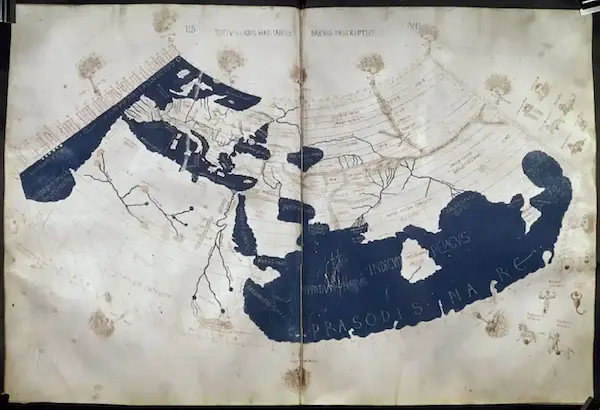 Ptolemy's world map
