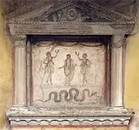 Roman home shrine
