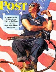Rosie the Riveter, the magazine cover