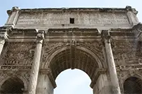 Arch of Septimius Severus in Rome