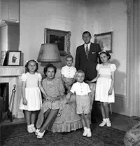 Don Juan of Spain and family