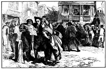 Stamp act protest