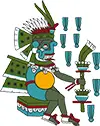 Tlaloc, Aztec rain god