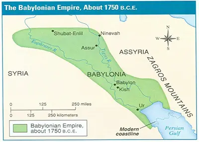 Babylonian Empire map