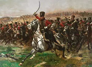 Battle of Friedland Hussars