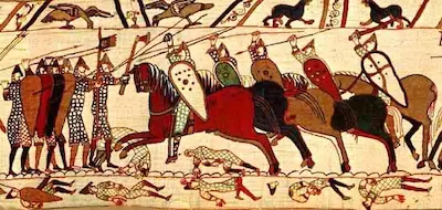 Bayeux Tapestry cavalry