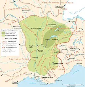 Burgundy kingdom 443