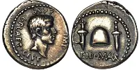 EID MAR silver coin