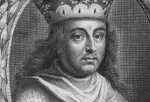 King Edward I as a young man