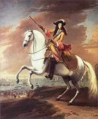 William of Orange on horseback