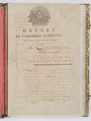 France Constitution of 1791