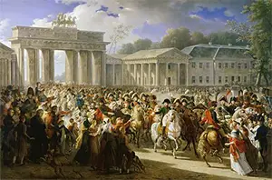 French troops enter Berlin 1806