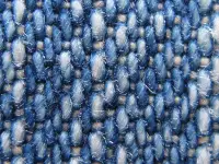 Blue cotton denim