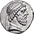 King Mithradates I of Parthia