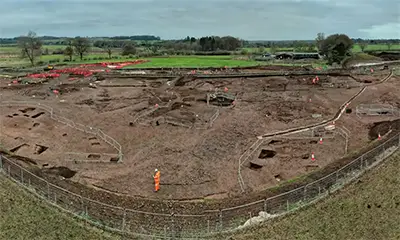 Roman settlement Blackgrounds