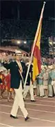 Felipe VI flag-bearer