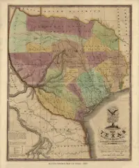 Stephen F. Austin's map of Texas